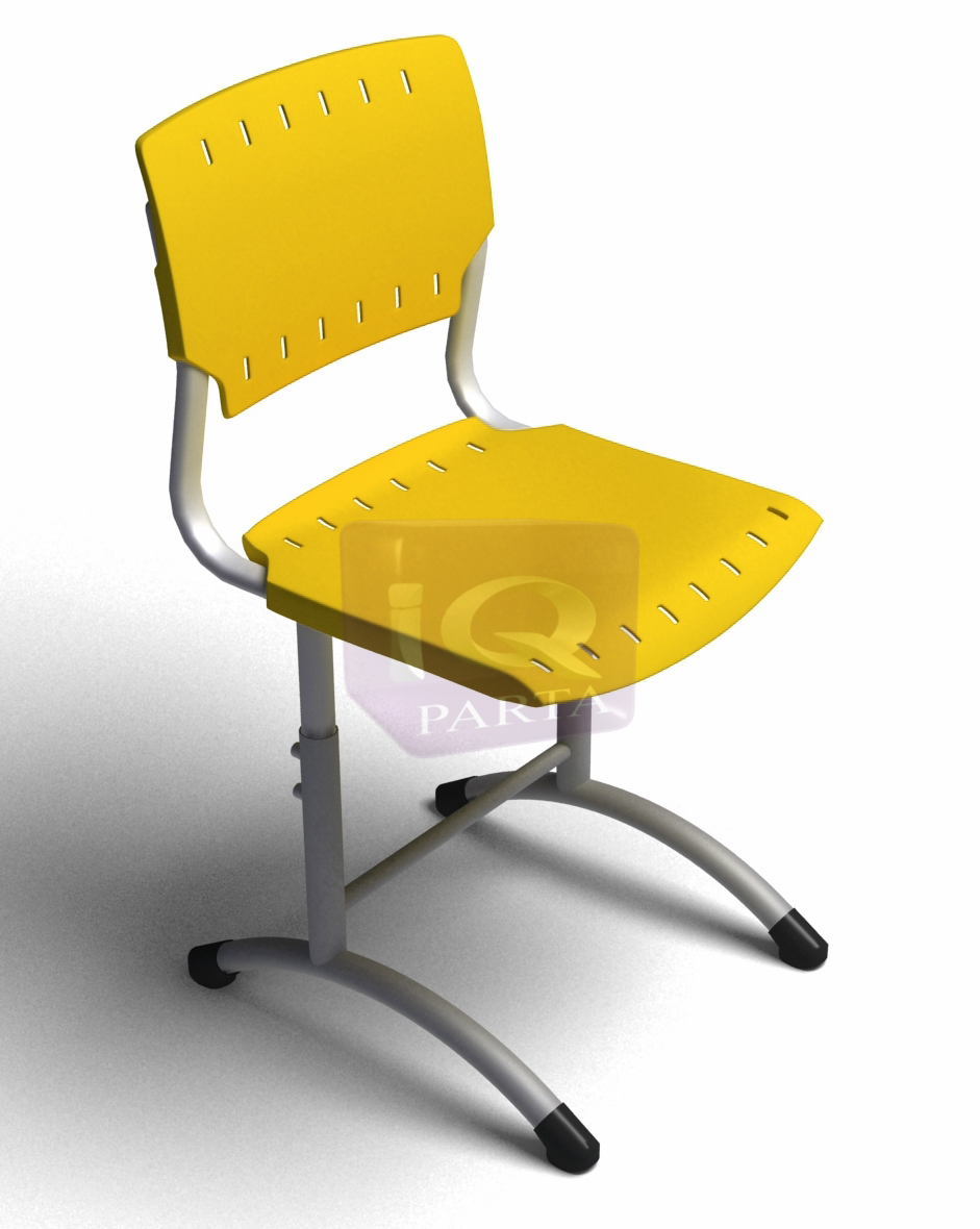 стул ученический сигма серый